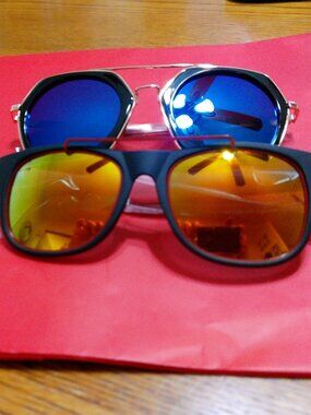 2 PAIR OF NEW SUNGLASSES HB